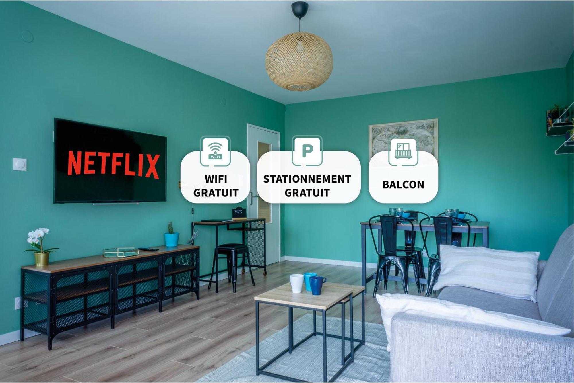 Апартаменты Le Colibri - Stationnement Gratuit - Balcon - Jusqu'A 4 Personnes Мец Экстерьер фото